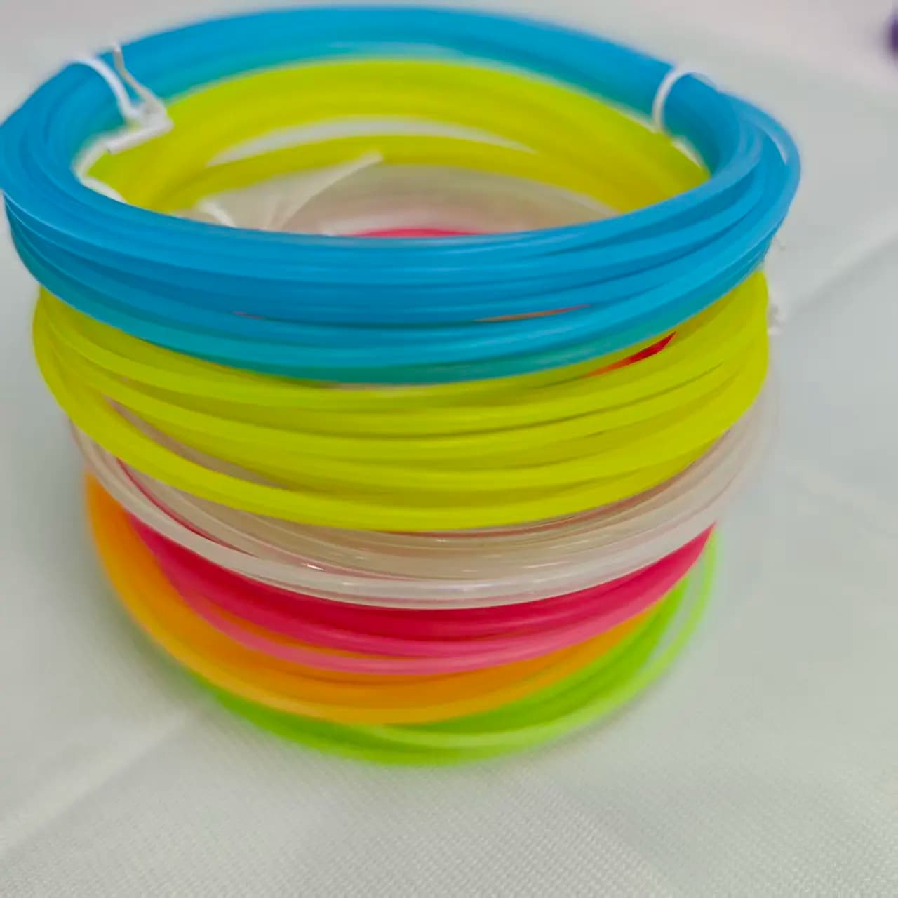 Filamento PLA Luminescente 1.75mm per Stampanti 3D e Penne 3D, Ricarica Ecologica per Penne 3D in PLA