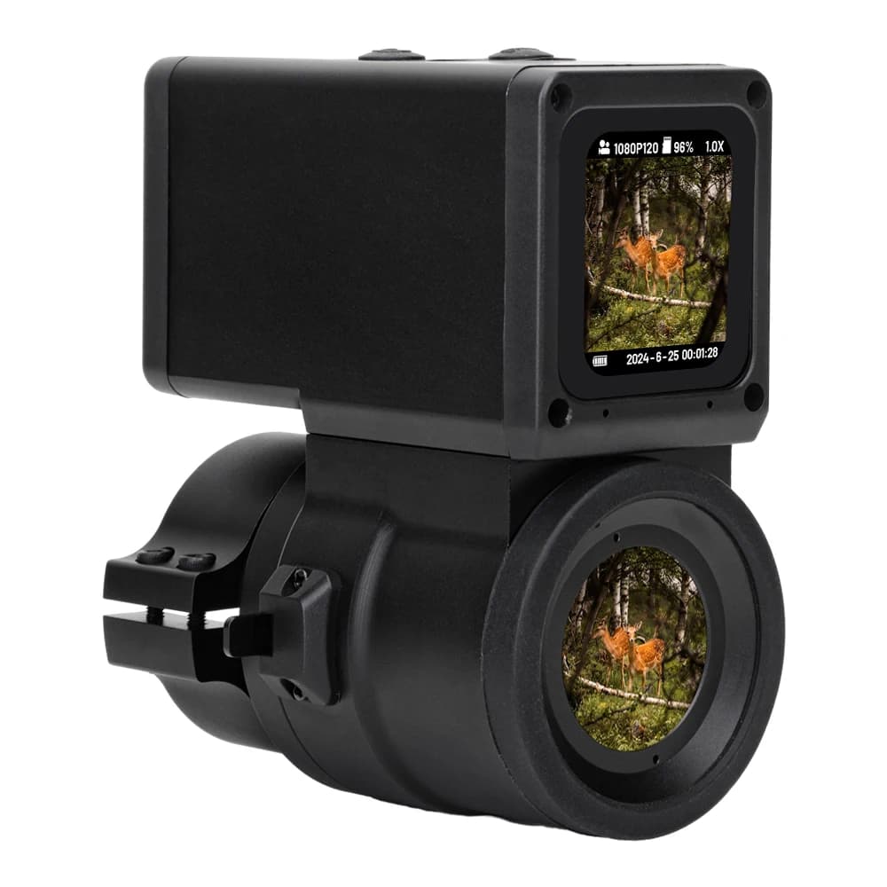 S1 Mini 4X telescopio digitale monocoli fotocamera 1080P HD LED Video Photo Recorder fotocamera da caccia portatile montabile per mirino