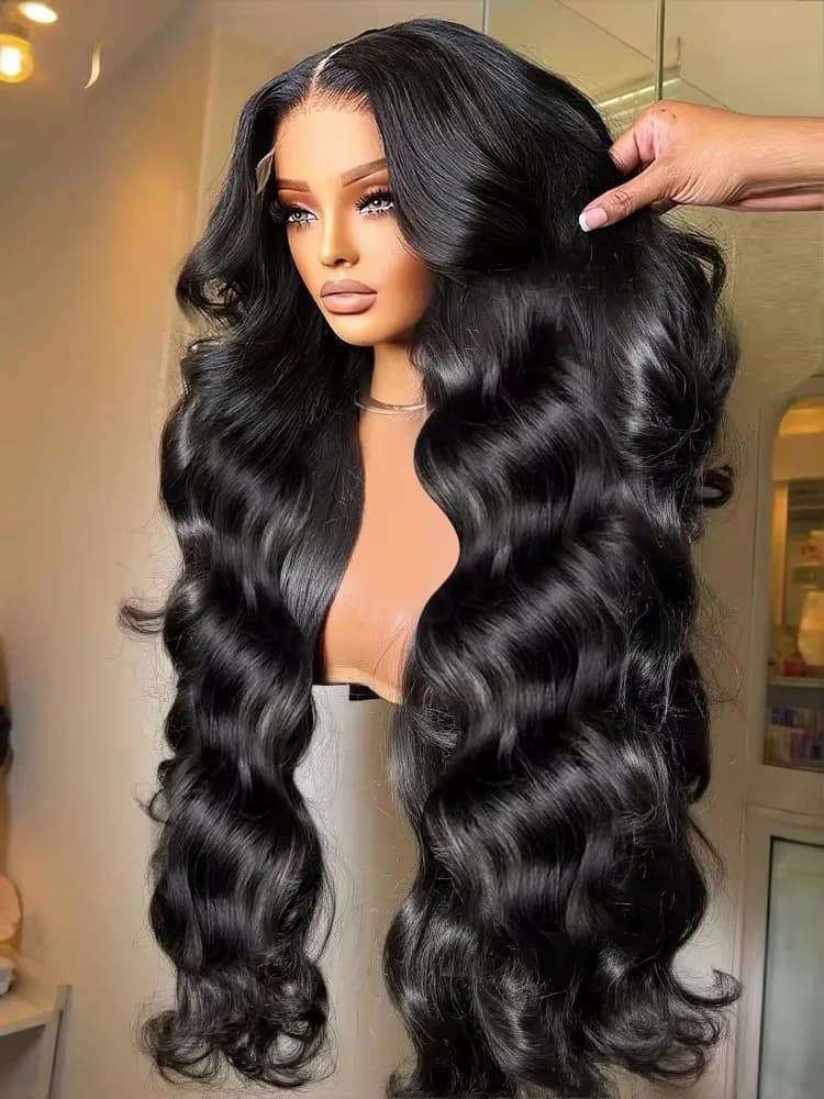Vietnamese Body Wave 100% Human Hair Wigs 300 Density 13x6 Hd Lace Frontal Wigs 5x5 Glueless Wigs Human Hair No Glue For Women
