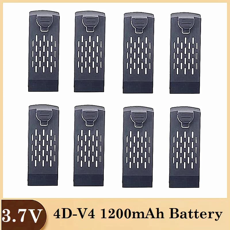 Aggiornamento 3.7V 1200mAh Lipo Batteria Per 4DRC V4 4D-V4 Fotografia Aerea Drone RC UAV Quadcopter Elicottero 3.7V Batteria