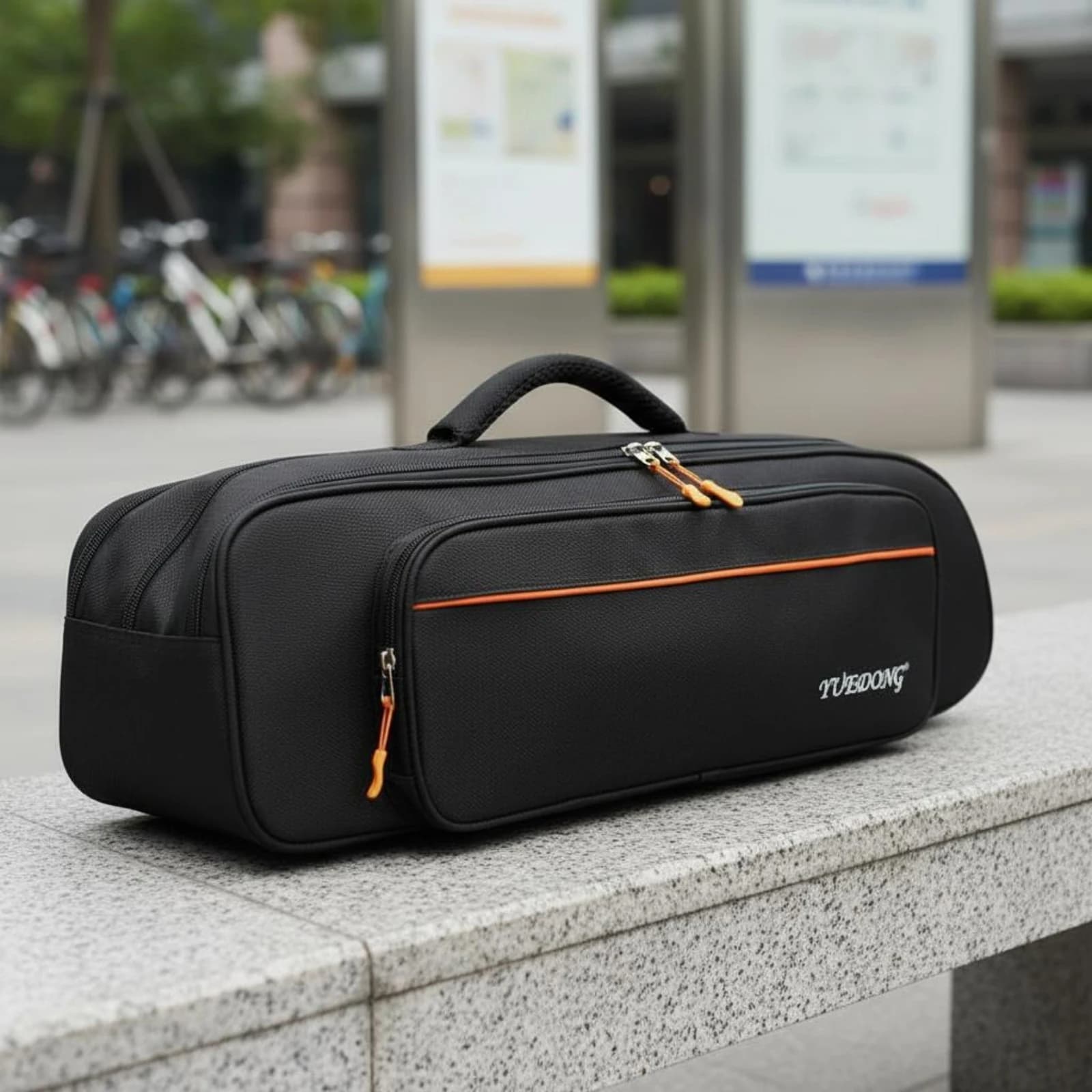 Wind Instrument Bag Lightweight Instrument Backpack Padded Trumpet Gig Bag Industrial Carrier for Travel Performance