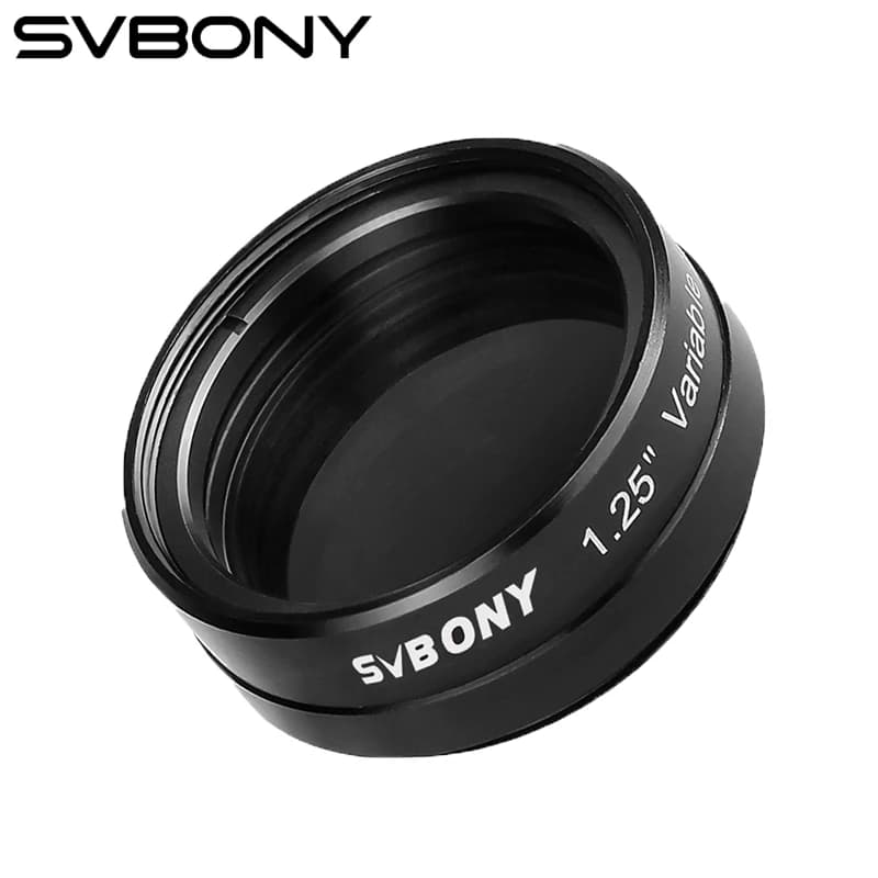 Svbony 1.25''/2'' Filtro Polarizzante Variabile per Astronomia Telescopio Monoculare e Oculare Visualizzazione della Luna e dei Pianeti SV128