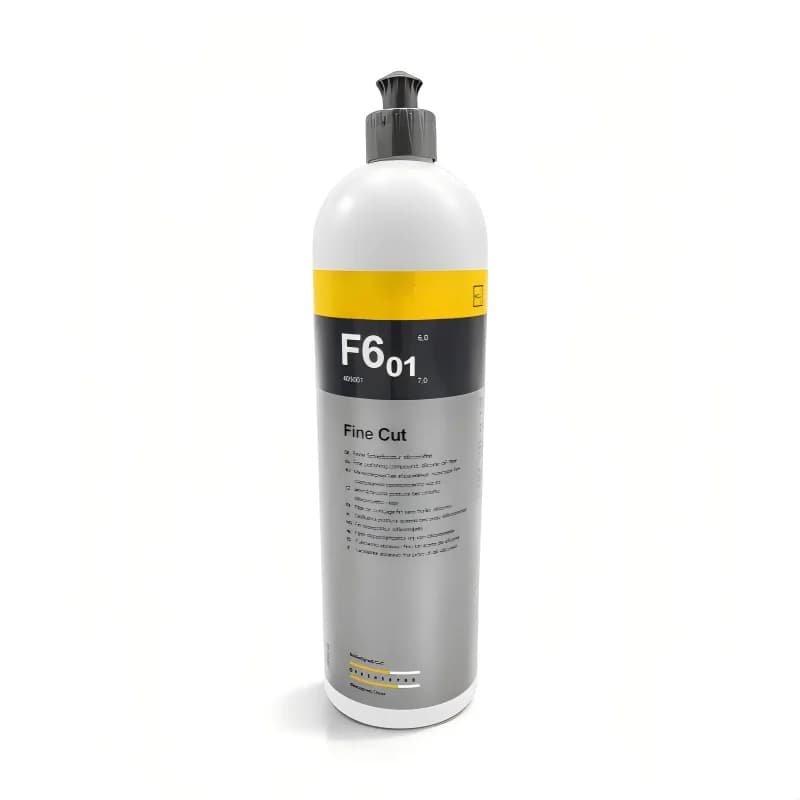 Lucidante per Auto F6.01 Fine Cut 1L – Raffinamento Premium della Vernice, Abrasivi Microfini, Risultati ad Alta Lucentezza