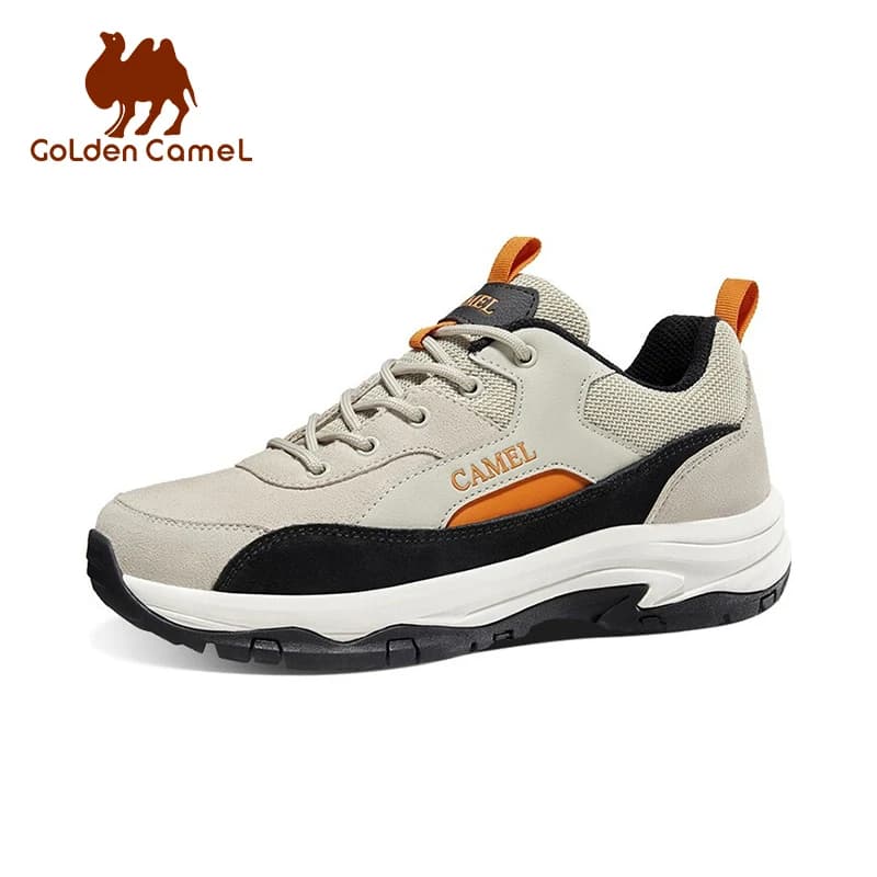 GOLDEN CAMEL Low-top scarpe da trekking donna Outdoor Sneakers maschili scarpe antiurto resistenti all'usura per uomo 2023 estate traspirante