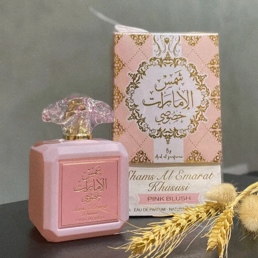 Pink Blush Perfume for Women, Marshmallow Blush Eau De Parfum - Romantic & Sweet Arabian Perfume - A Captivating Scent Wrapped in Pink Bottle 100ml(3.4 OZ)
