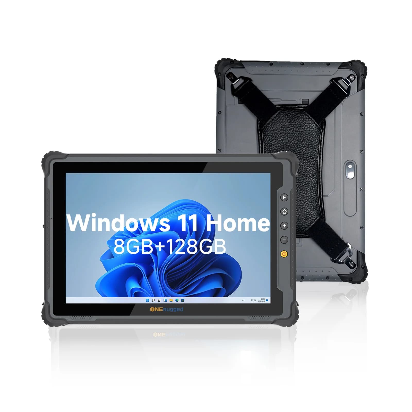 Robust Tablet ONERugged M10J, 10 inch Windows tablet with barcode scanner, 8 GB + 128 GB, industrial PC with 4G/WIFI/ NFC