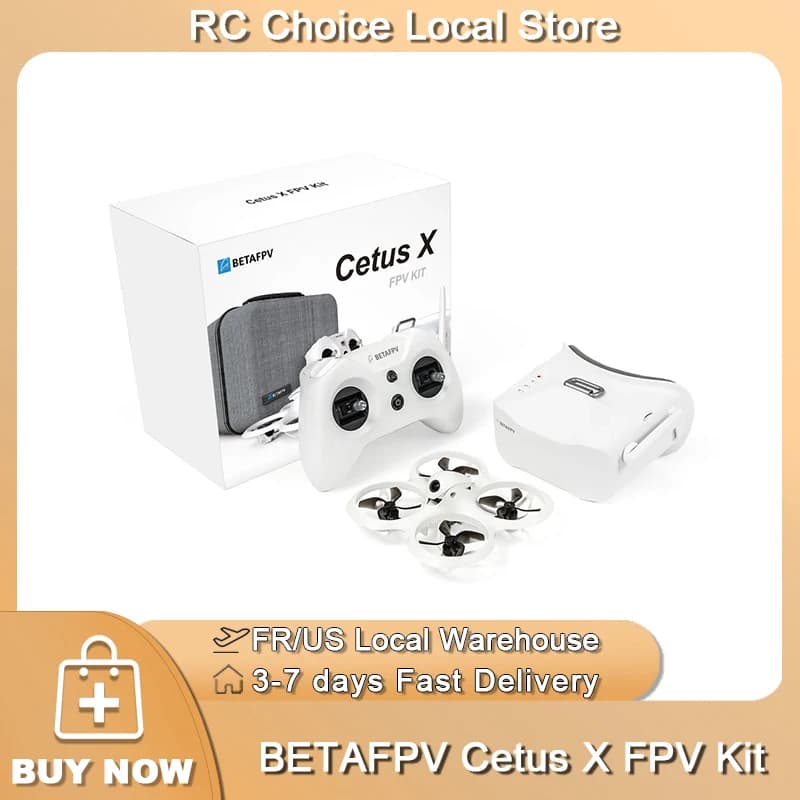 BETAFPV Cetus X Drone da corsa remoto 3 Trasmettitore radio VR03 Occhiali FPV C04 Mini droni RC Brushless FPV Quadcopter Elicottero