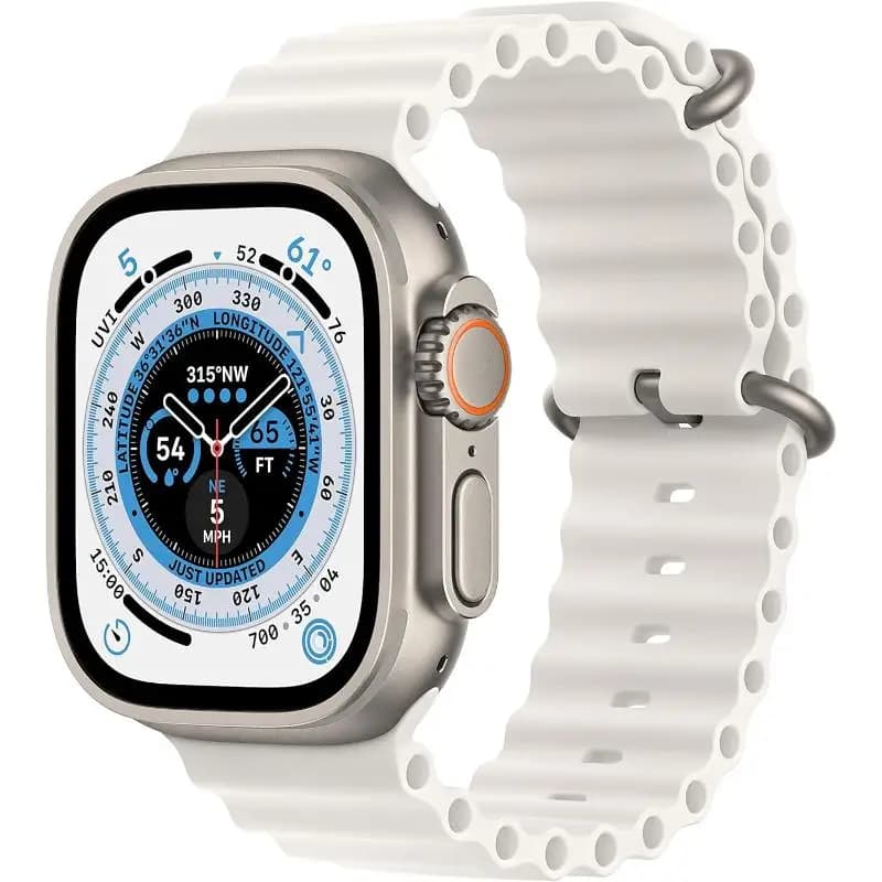 Apple Watch Ultra 1 (2022) Titanium 49mm A2622 (GPS + Cellular) Natural - Refurbished Good Condition