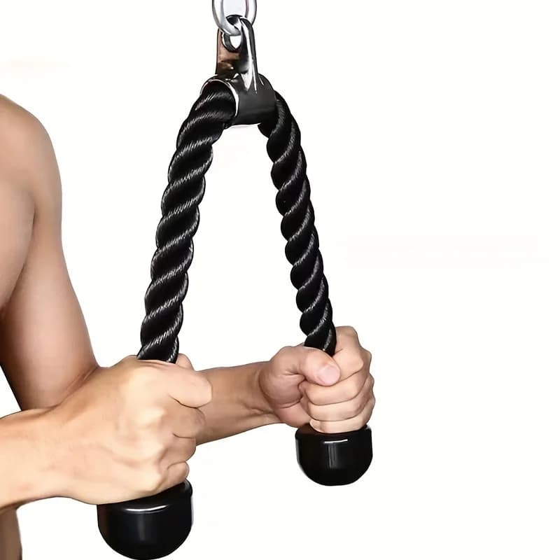 Double-Headed Tension Rope Pull-Down Rope Comprehensive Fitness Trainer Triceps Exercise Home Muscle Training Biceps Trainer