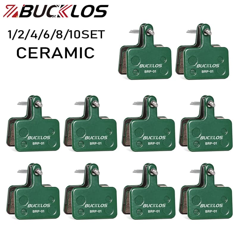 BUCKLOS Pastiglie freno per bicicletta in ceramica Durevole Pastiglia freno a disco idraulico per bici Strada Mtb Pastiglie freno per B01S B03S B05S MT200 Pastiglie