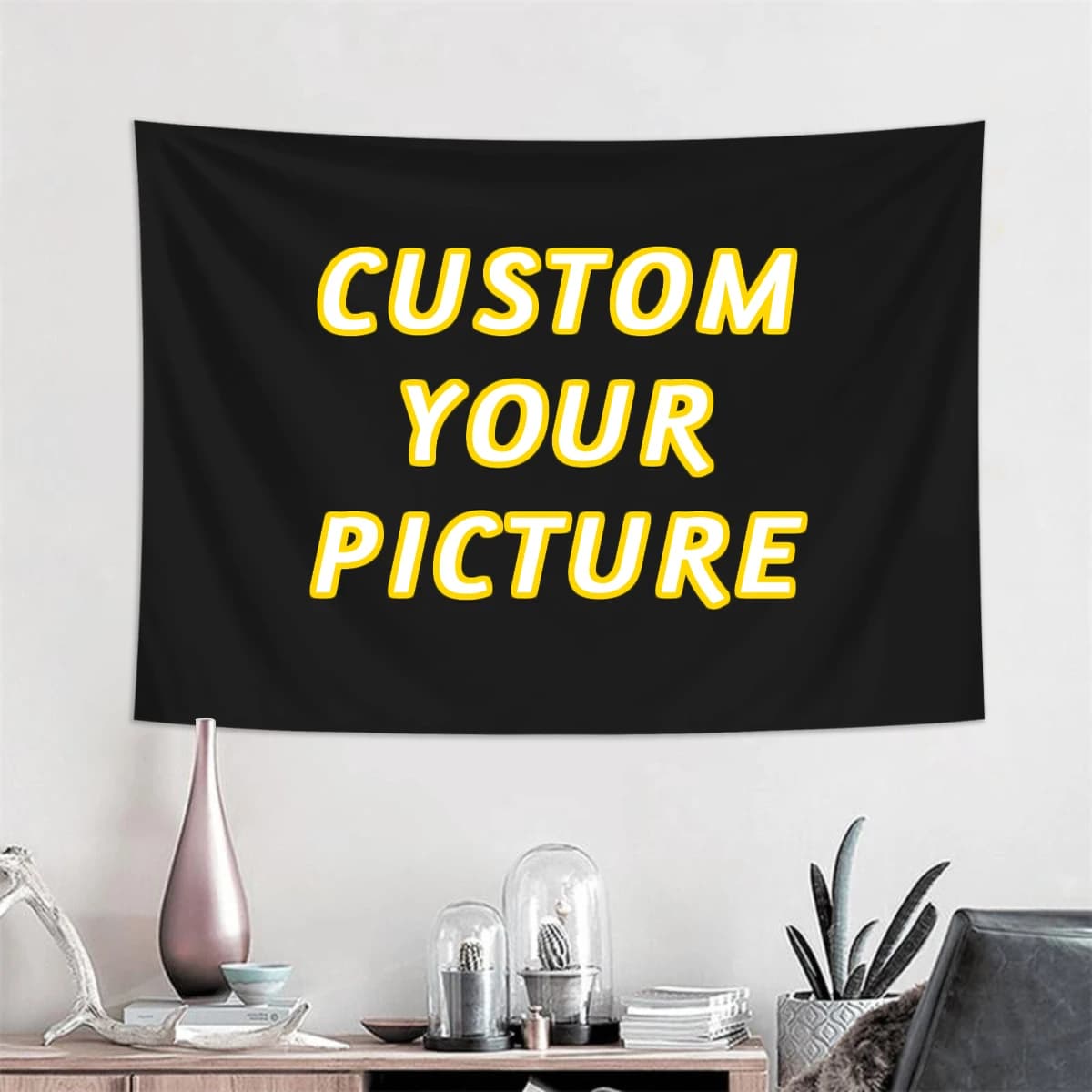 1 pezzo di arazzi personalizzati, striscioni personalizzati e sfondi con logo, decorazioni per banner, poster