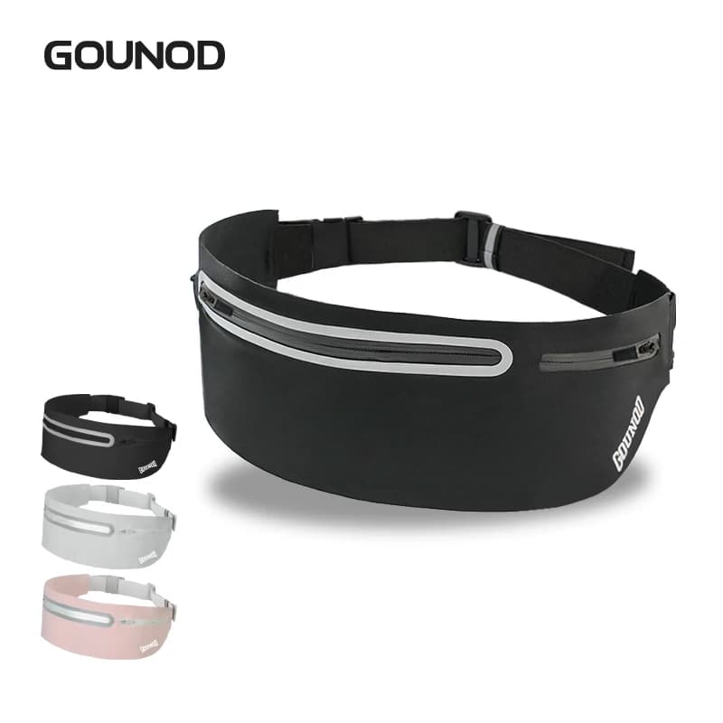 Running bag with reflective strips Women's Running bag Sports belt Gymnastic Waist Sports cycling belt jogging