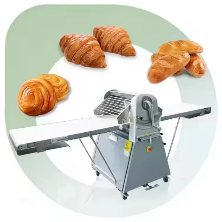 Macchina Commerciale per Pasta e Pasticceria, Sfogliatrice per Croissant, Macchina per Panificazione