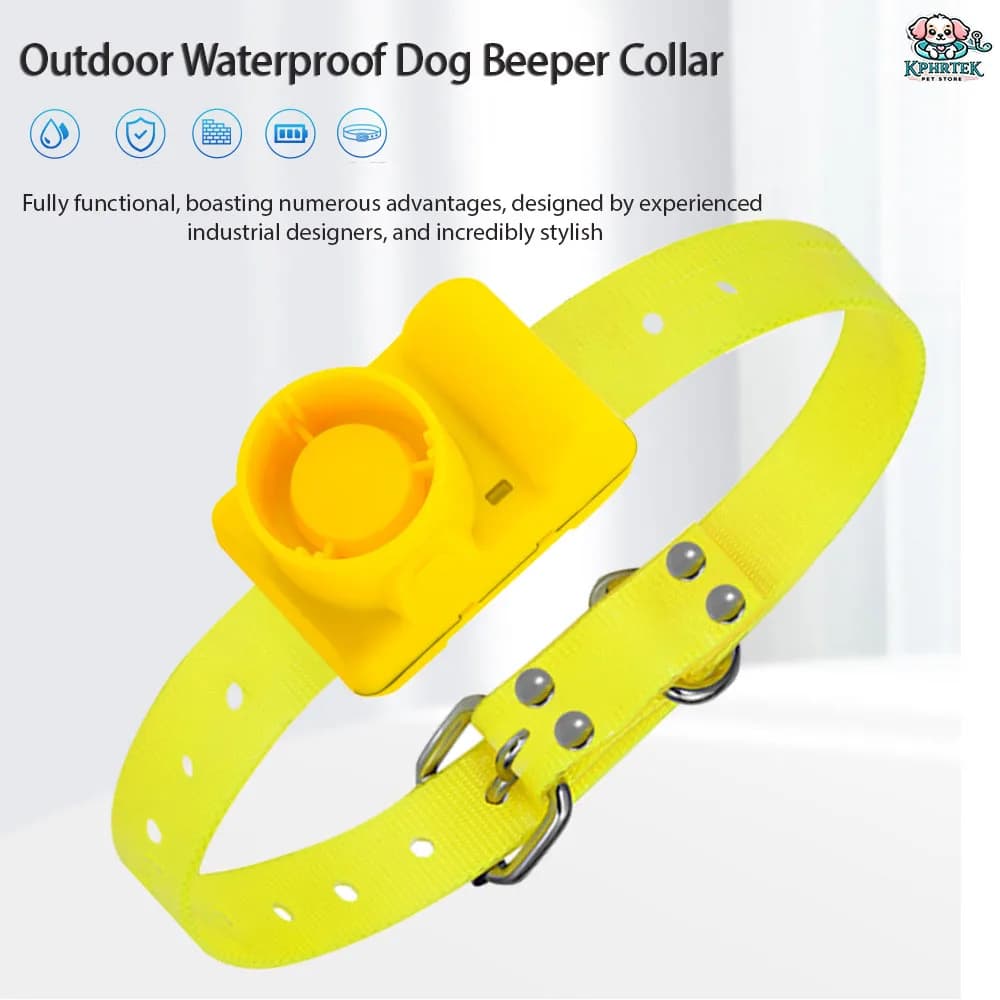 Collare per cani impermeabile all'aperto Buzzer Tracking Trainer Training Beeper Collar