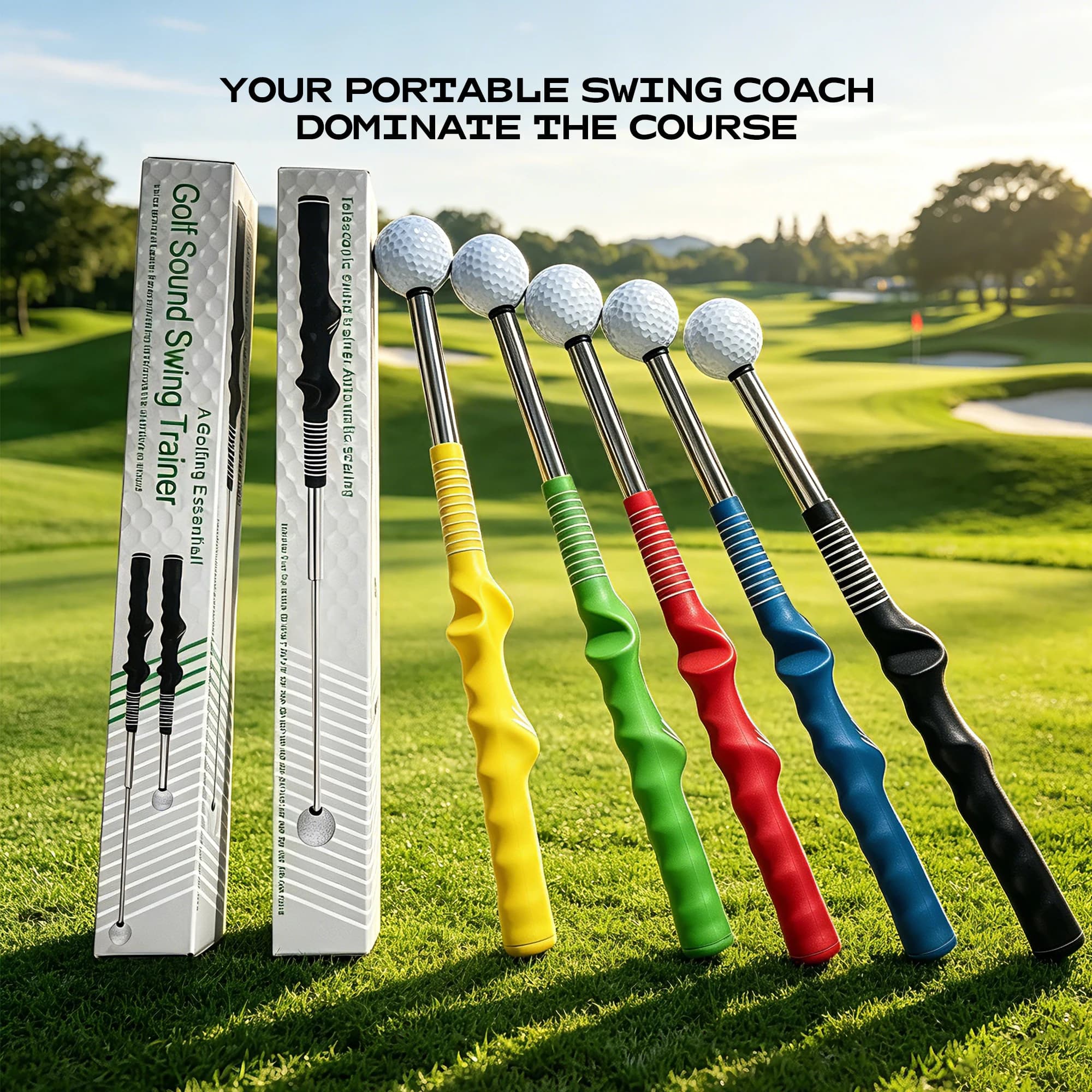 The TDX Golf Telescopic Practice Stick is designed specifically for beginners! Easily find the professional grip and say goodbye