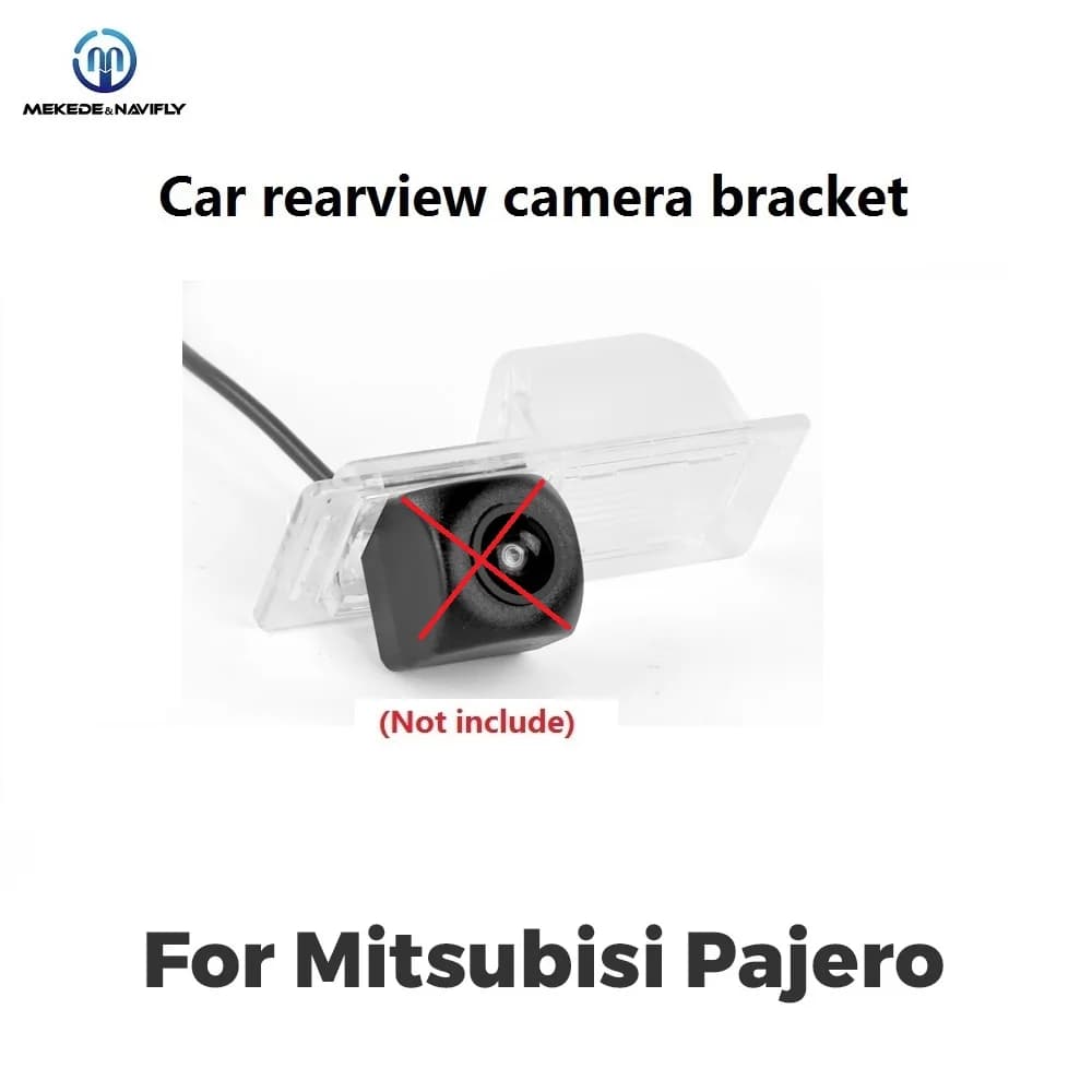 Navifly Car Vehicle Rear View Camera Installation Bracket License Plate Lights For Mitsubisi Pajero