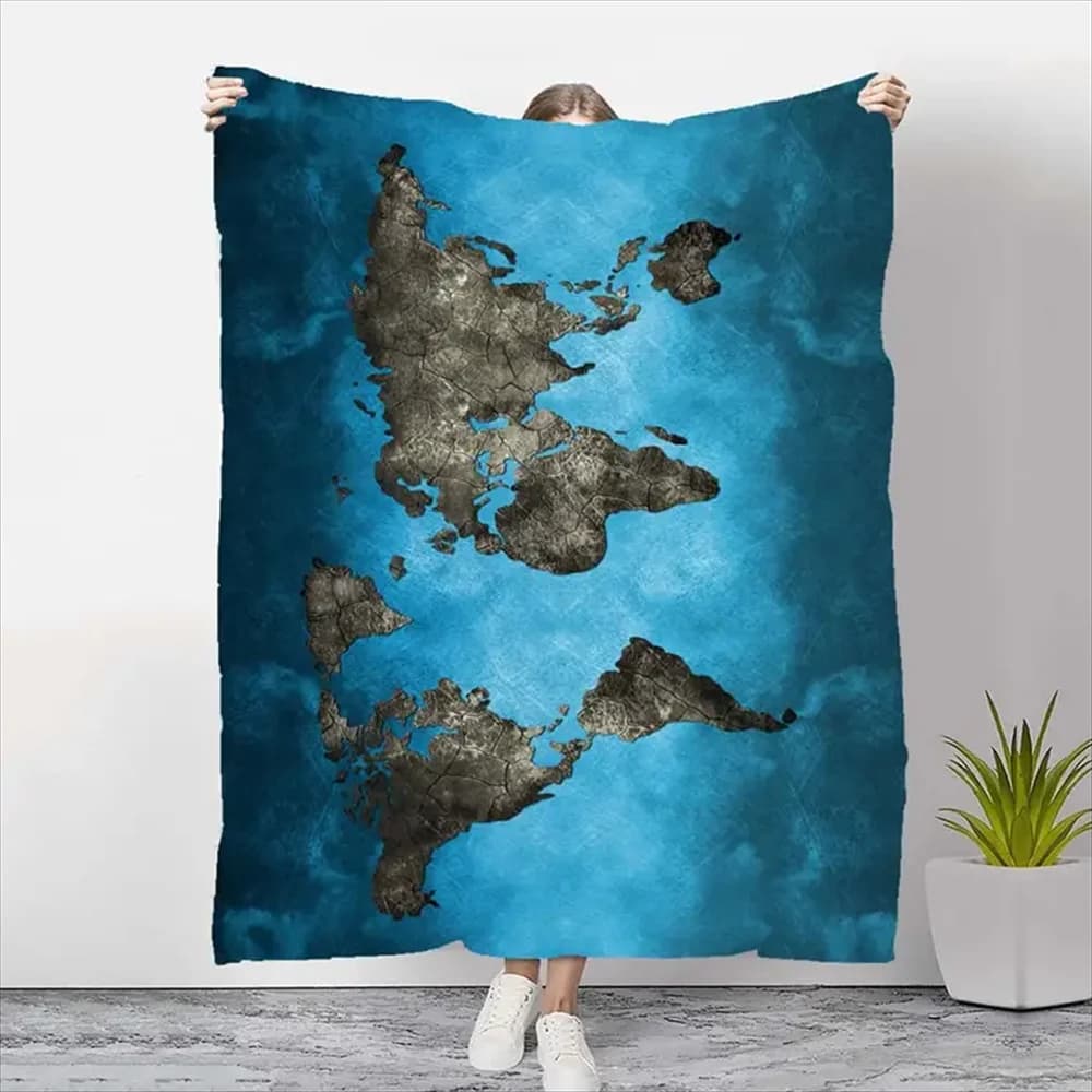 1 pezzo accogliente coperta in flanella con stampa natalizia vintage: morbida, calda e peluche per divano, divano, ufficio, letto, campeggio e viaggi