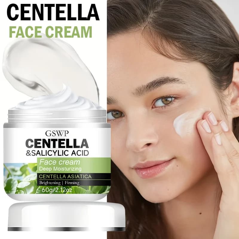 GSWP Crema Idratante alla Centella Asiatica Contiene Centella Asiatica e Acido Salicilico Idrata in profondità.60g/120g