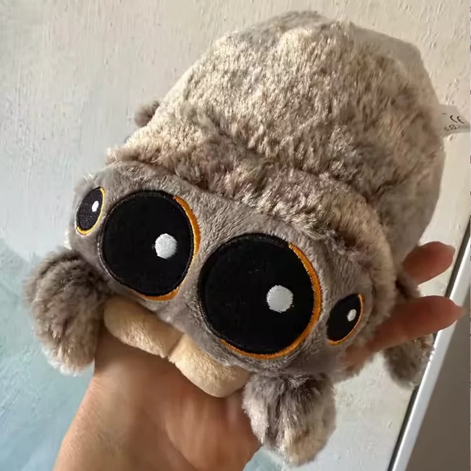 Lucas the Spider Plush Toy Stuffed Animal Soft Spider Plushies Cute Doll Pillow Room Decor Birthday Gift