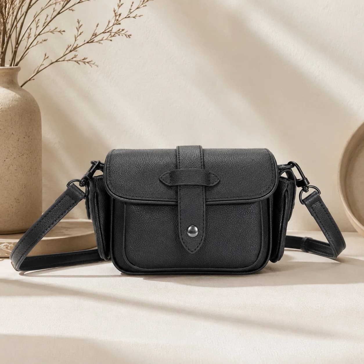 Nuova Borsa a Tracolla Cargoo Classica di Lusso 2026, 14 x 10 x 23 cm