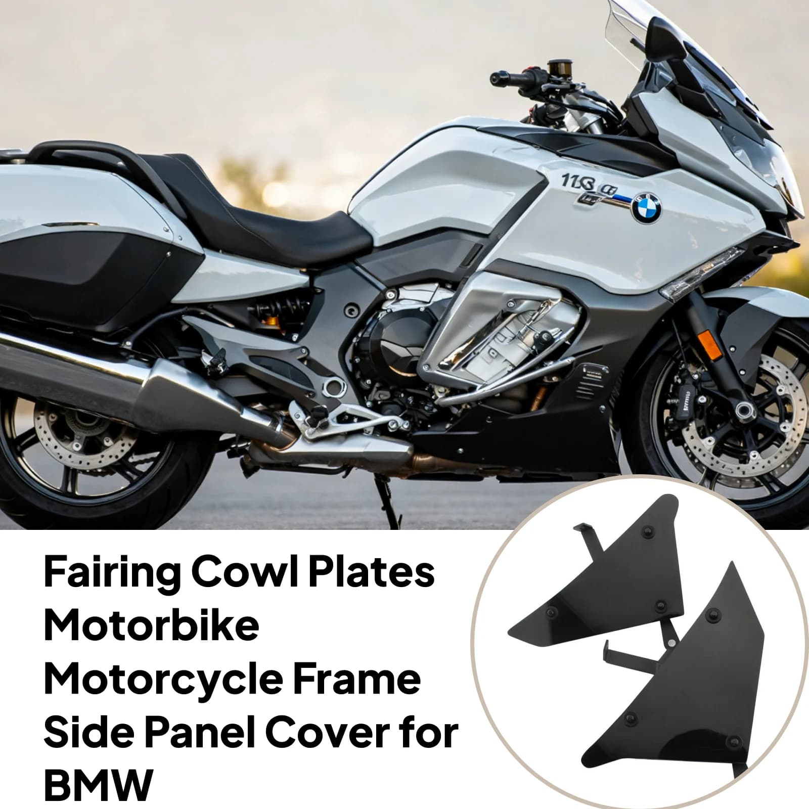 Piastre per carenatura Accessori moto Telaio per moto Gruppo coperchio pannello laterale Sostituisci per BMW K1600gtl 2011-2016