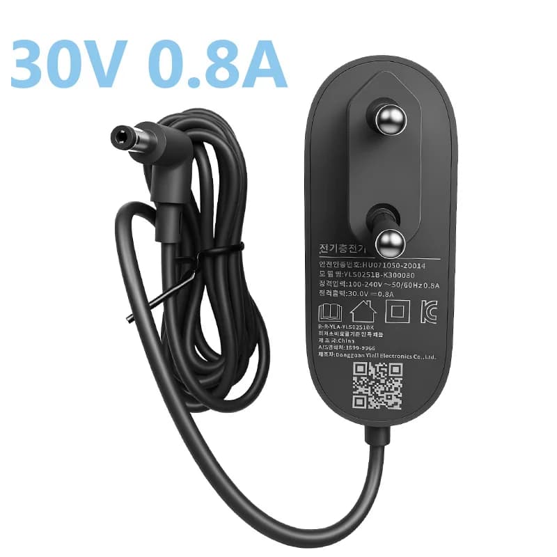 Replacement Charger for Dreame Stick Vacuum V20 V20 Pro Power Cord Power Supply Adapter for Dreame vacuum charger T20 V10 V11