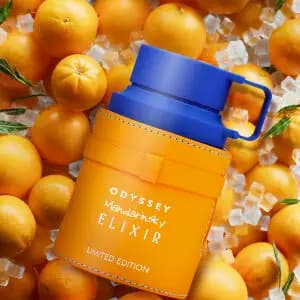 Profumo spray EDP Odyssey Mandarin Sky Elixir Limited Edition da uomo, 3.4 oz, idea regalo per San Valentino.