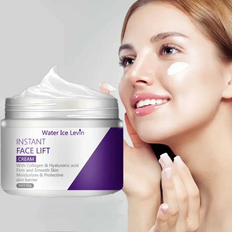 50 g Contains collagen and hyaluronic acid - Instant anti-wrinkled hydrating cream, elastic skin, radiant and rejuvenating
