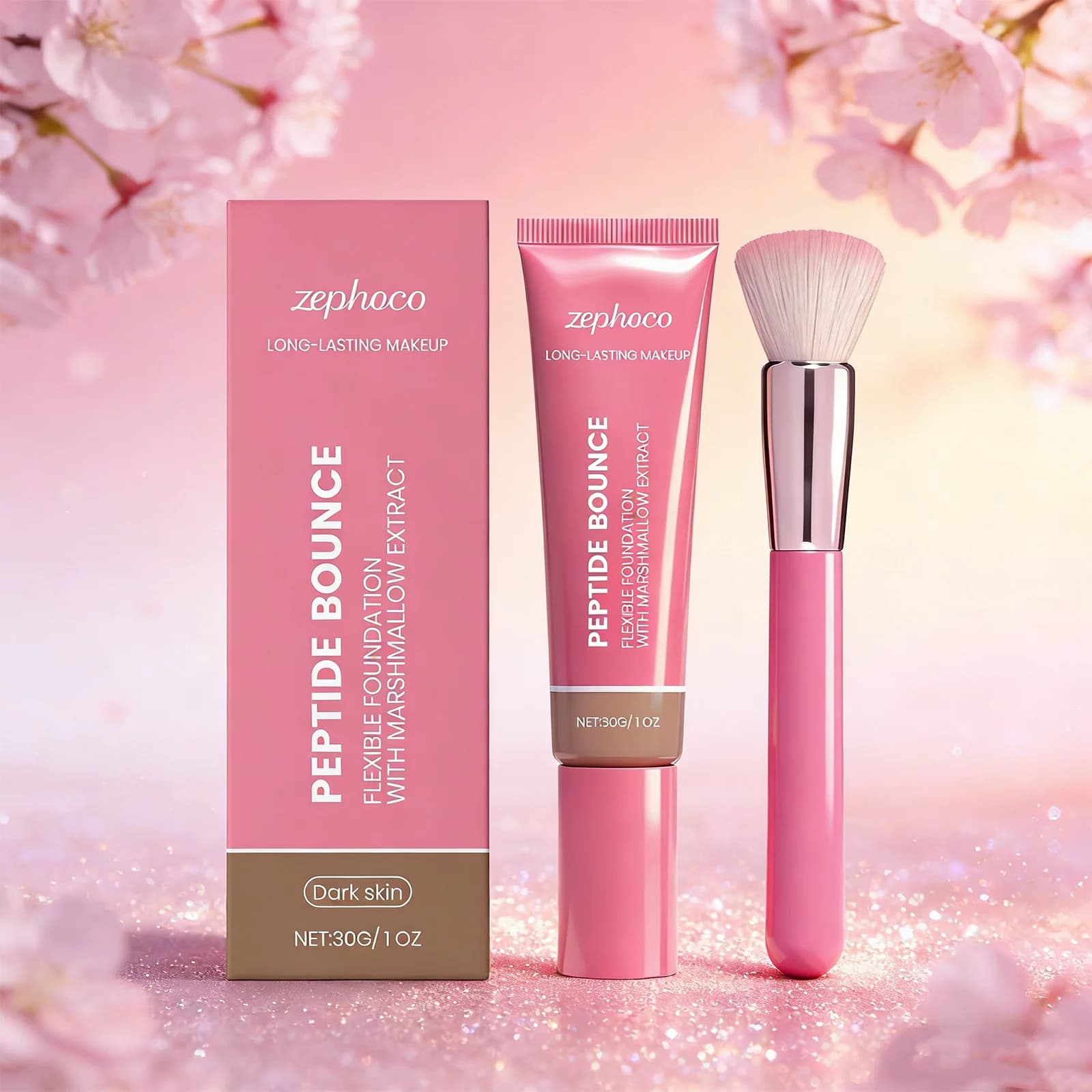 ZEPHOCO Flexible Fund for Scures, Lightweight and Without Sensation, Long-Term Hydrating, Lenitive Skin Care, Sebum Balancing