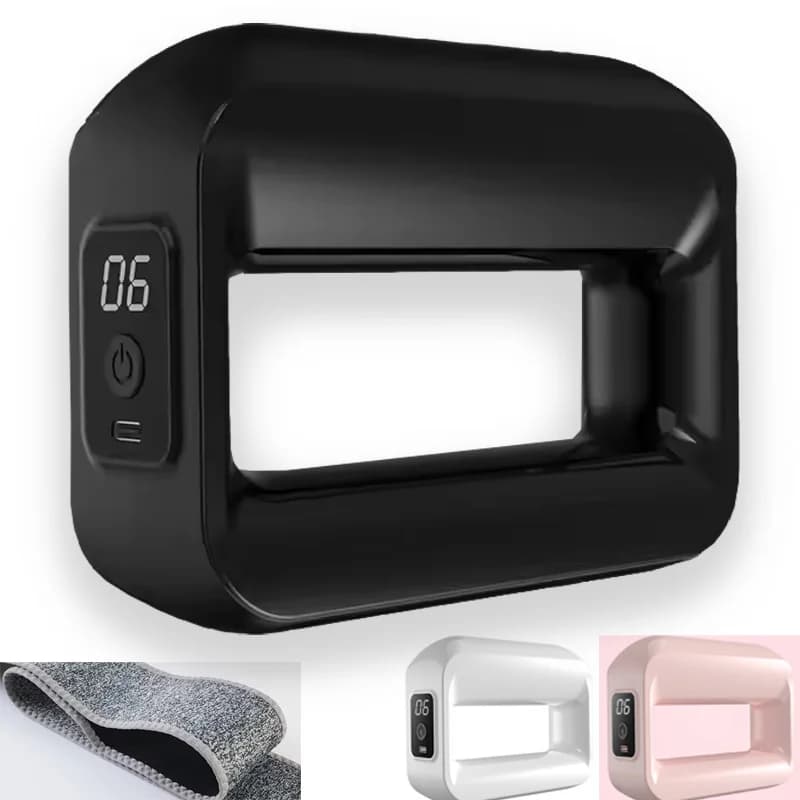 Fascia Gun Comfortable Massager Portable Deep Tissue Body 6 Gears Fascial Ring Handheld Percussion Vibration Fitness Massager