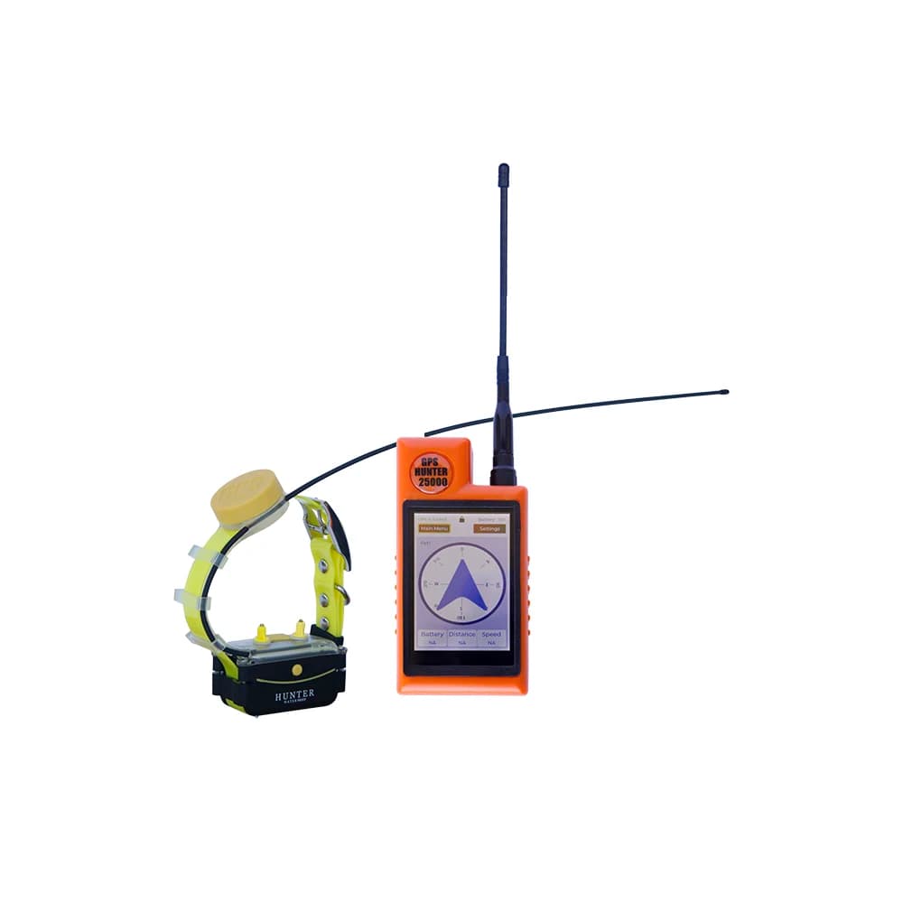 NUOVO MODELLO GPS DTR 25000 PRO COMPASS GPS COLLAR DA ALLENAMENTO PER CANI CON CONTROLTO REMOTO LCD da 3,5 pollici
