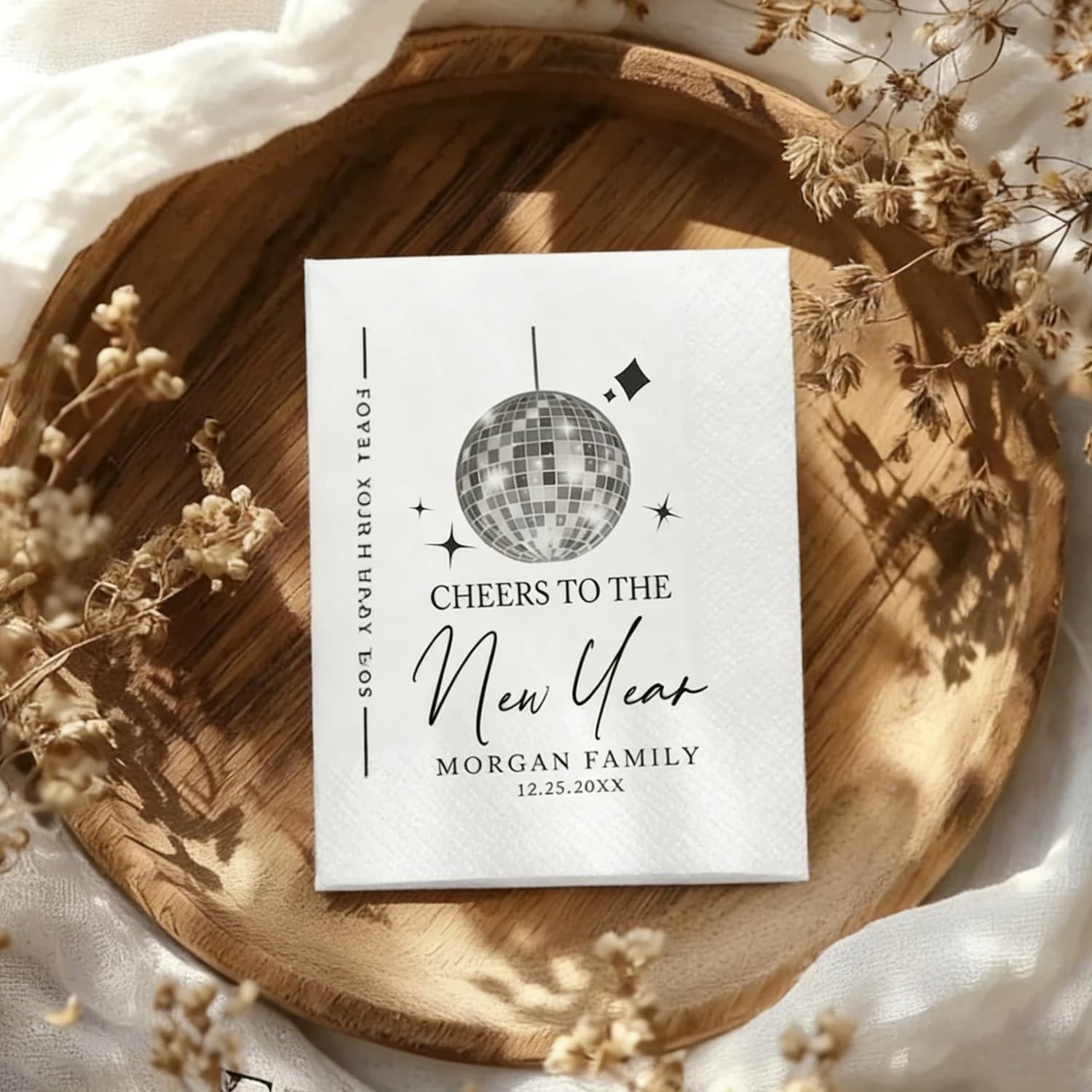 Confezioni di Fazzoletti Personalizzati per Lacrime Felici di Matrimonio, Senza Fazzoletti da Naso 'No Ugly Crying'