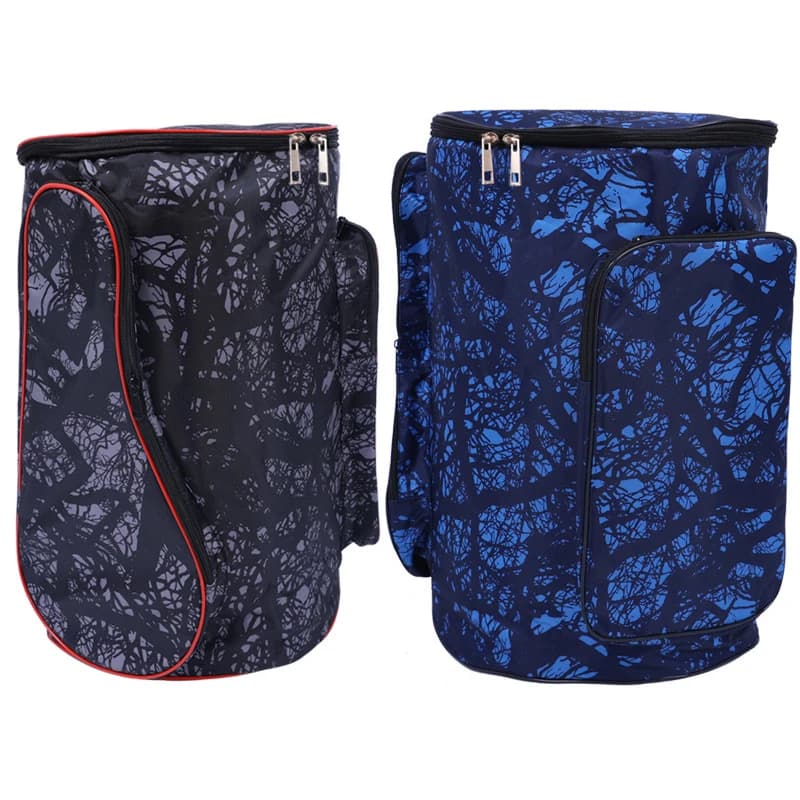Large Gym Backpack Taekwondo Gear Bag Water-Resistant Oxford Fitness Travel Bag Dual-Side Pockets for Karate Sanda MMA Equipment