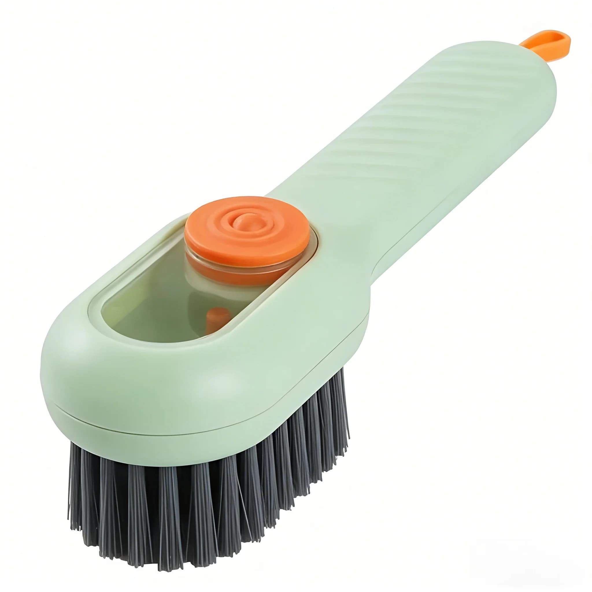 Spazzola per scarpe verde a setole morbide, 1 pezzo – Pulizia delicata per pelle, camoscio e calzature delicate