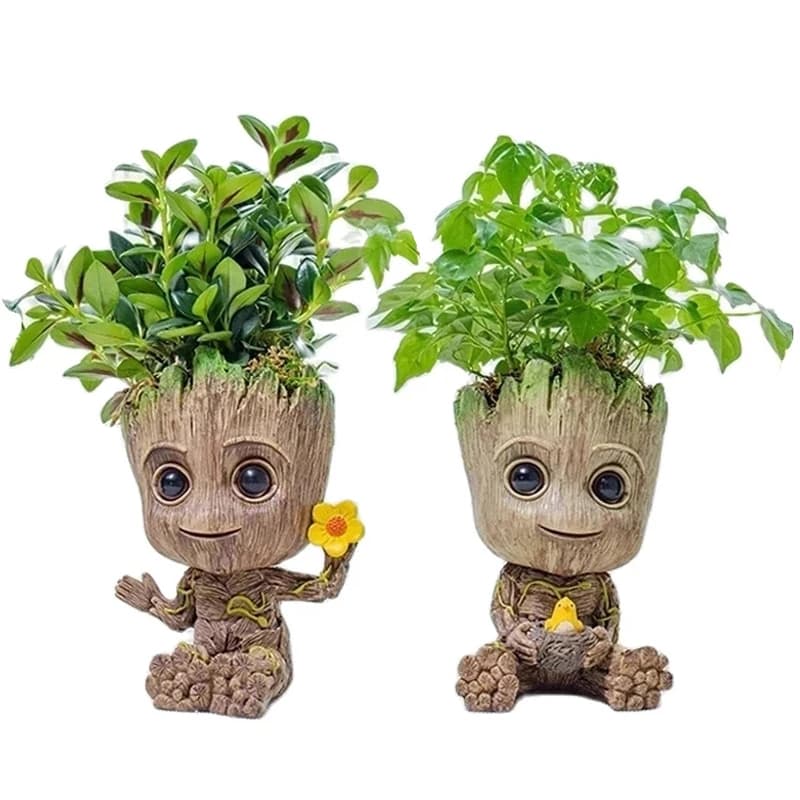 Home Decoration Handicrafts Miniature Model Desktop Office Display Cartoon Groot Figurine Handicraft Decor Tree Man Ornament 5CM