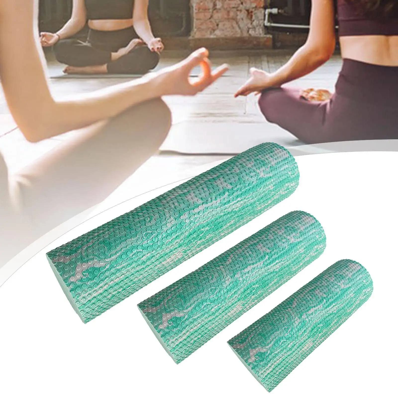 Massaggiatore con rullo in schiuma da 15 cm di diametro per colonna yoga per allenamento fitness Accessori per attrezzature da palestra a casa Rullo per pilates