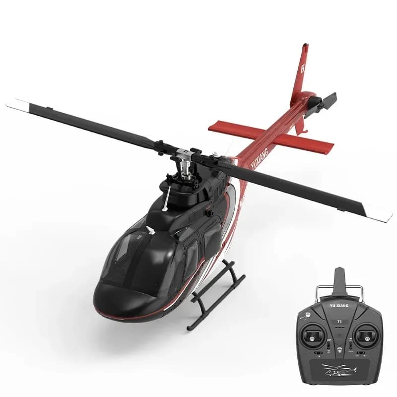 Eachine E135 2.4G 6CH Azionamento diretto Doppio brushless Scala 1:36 EC135 Elicottero RC Flybarless
