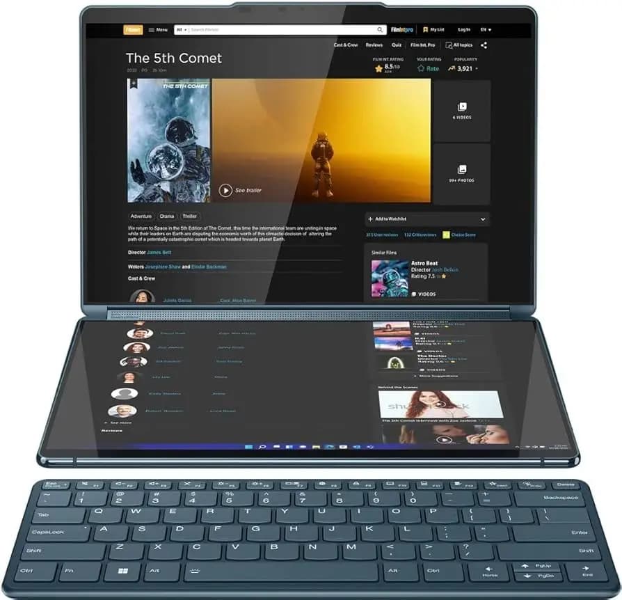 MIGLIORI OFFERTE SU NUOVO Book 9i 2-in-1 Laptop OLED Touch con Doppio Schermo da 13.3" 2.8K - Intel Core i7-1355U con 16GB di Memoria