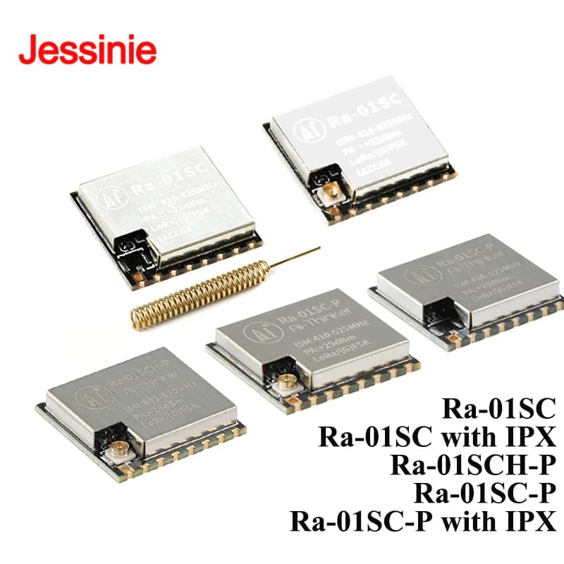 RA-01SC Ra-01SC-P Ra-01SCH-P LORA Espansione Wifi Modulo radiofrequenza wireless RA01SC Interfaccia SPI LLCC68 IPX/Antenna a molla