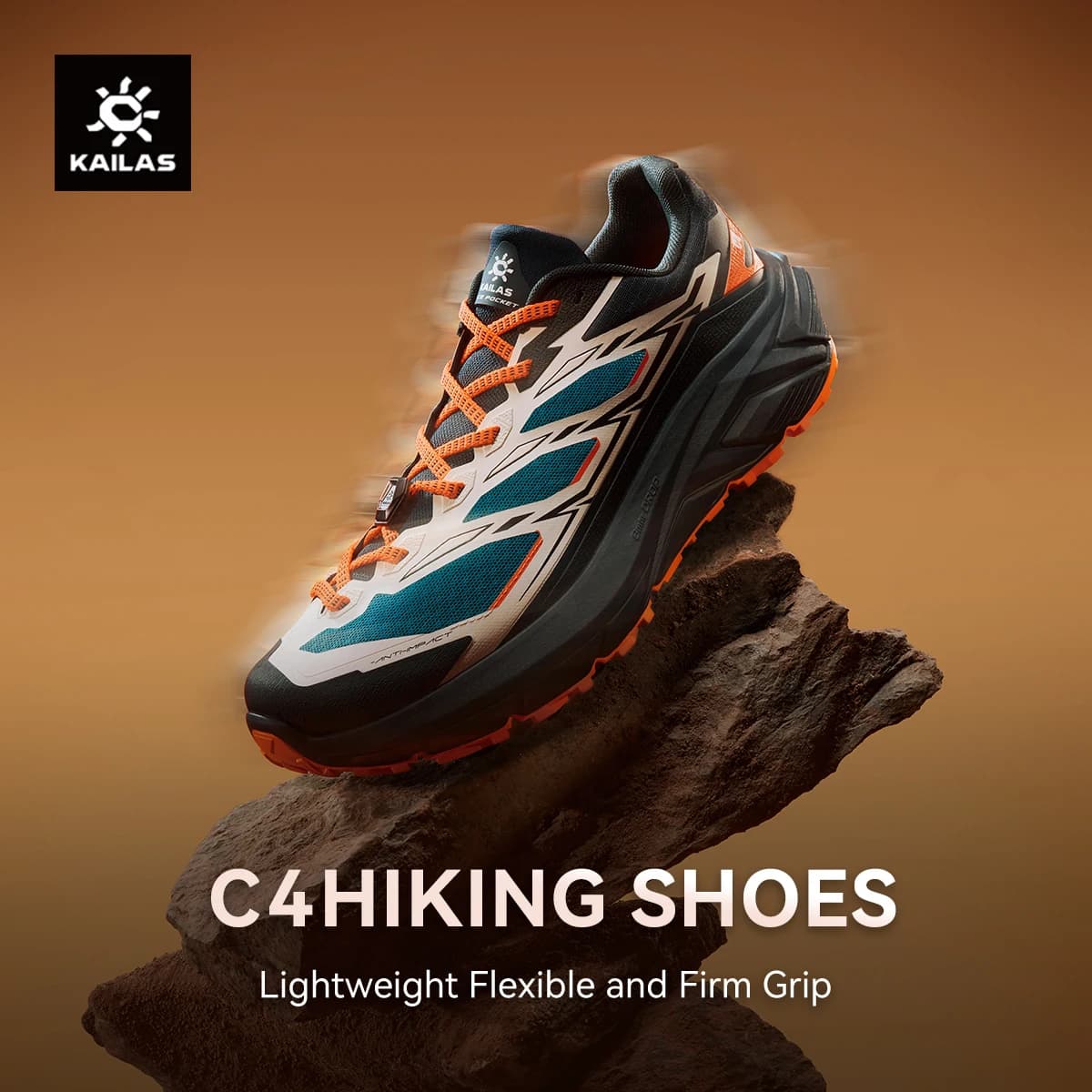KAILAS C4 Vibram Mountain trekking shoes for men Comfortable and breathable sneakers waterproof KS 2513114