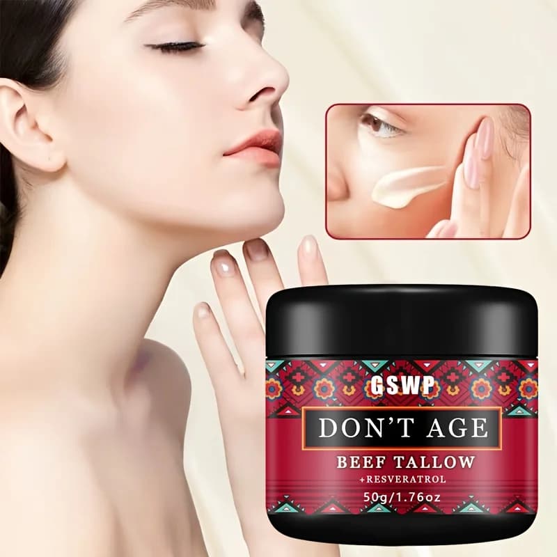 GSWP Crema al sego di manzo, profondamente idratante, formula delicata, si assorbe rapidamente senza appiccicosità, allevia la pelle secca. 50g / 100g
