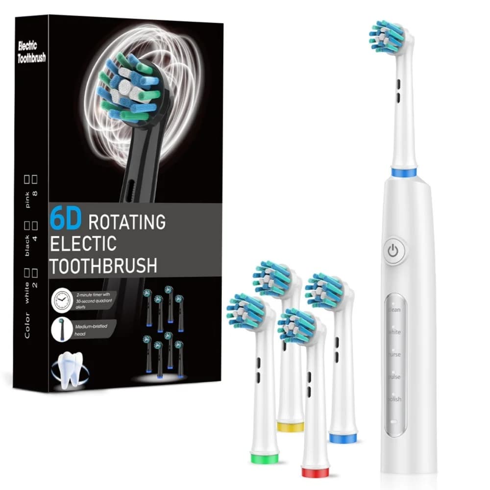 3D Oral Cleaning Brush, Adult Brush with Refilling Inductive + Replacement Head in Homage