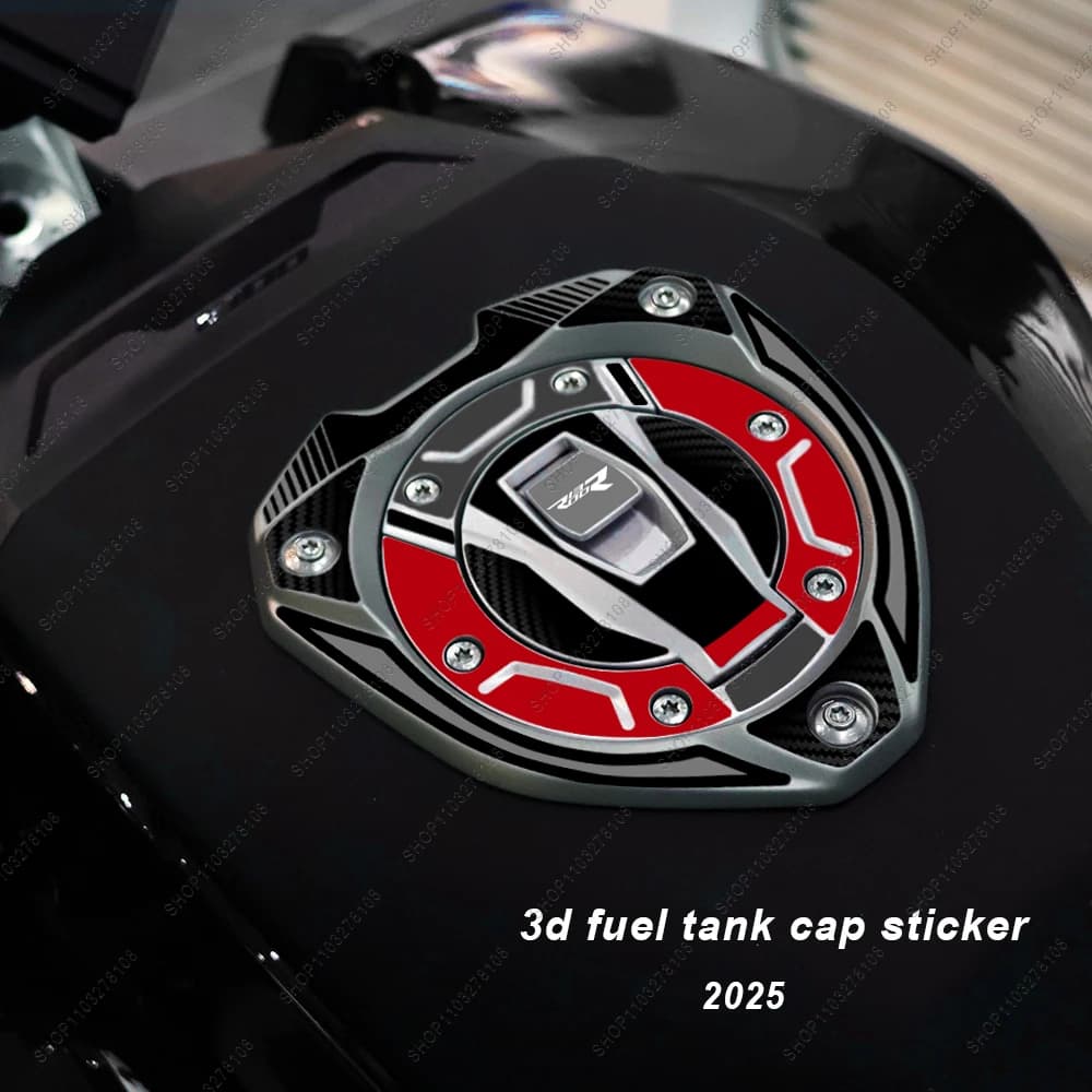 R1300R 3D Resin Sticker Kit For R 1300 R R1300R 2025 Motorcycle Accessories fuel tank cap Waterproof Protective kit Sticker