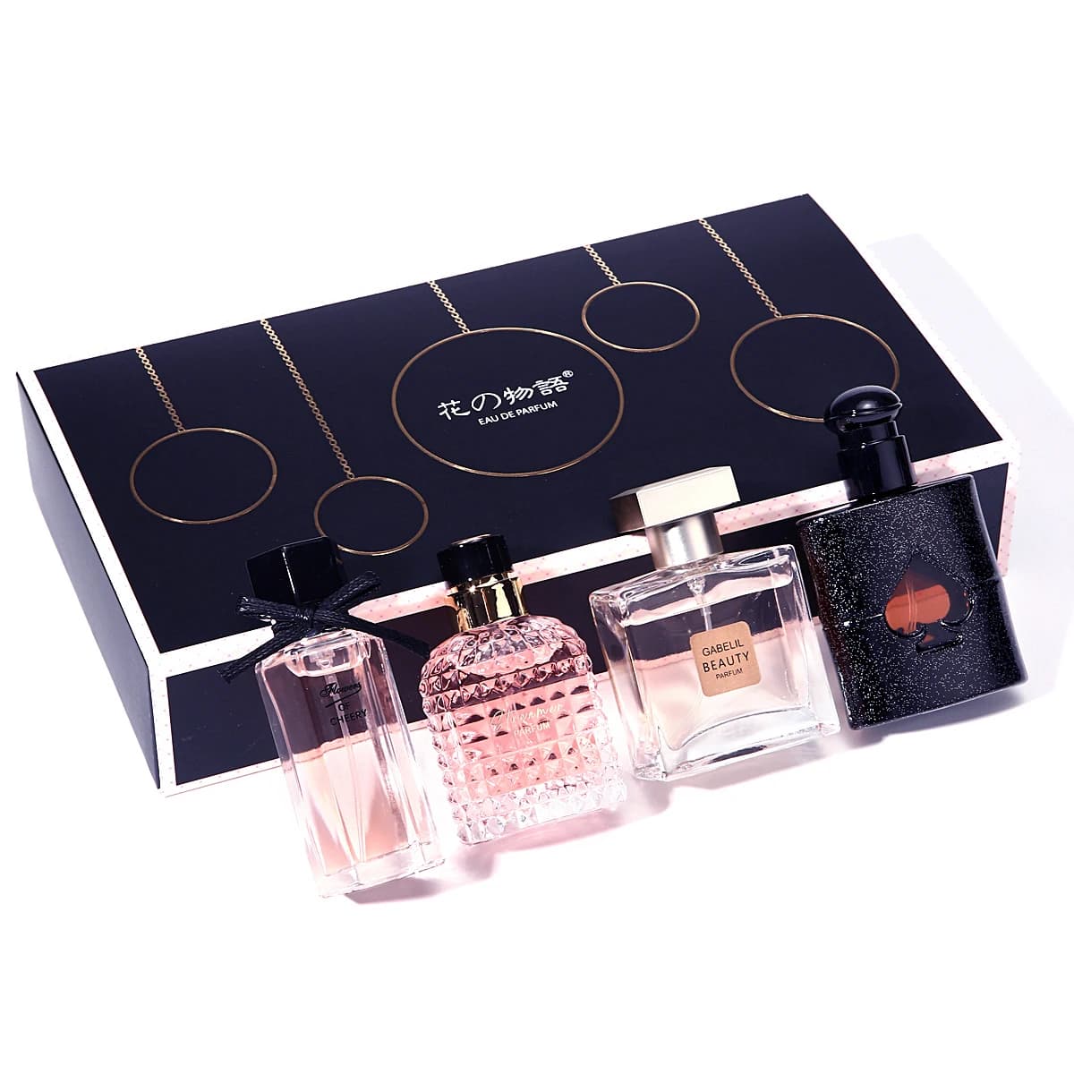Set Originale di Profumi da Donna 105ml, Quattro Pezzi con Eau De Parfum Fresca e Duratura, Confezione Regalo, Fragranza Floreale Vegetale