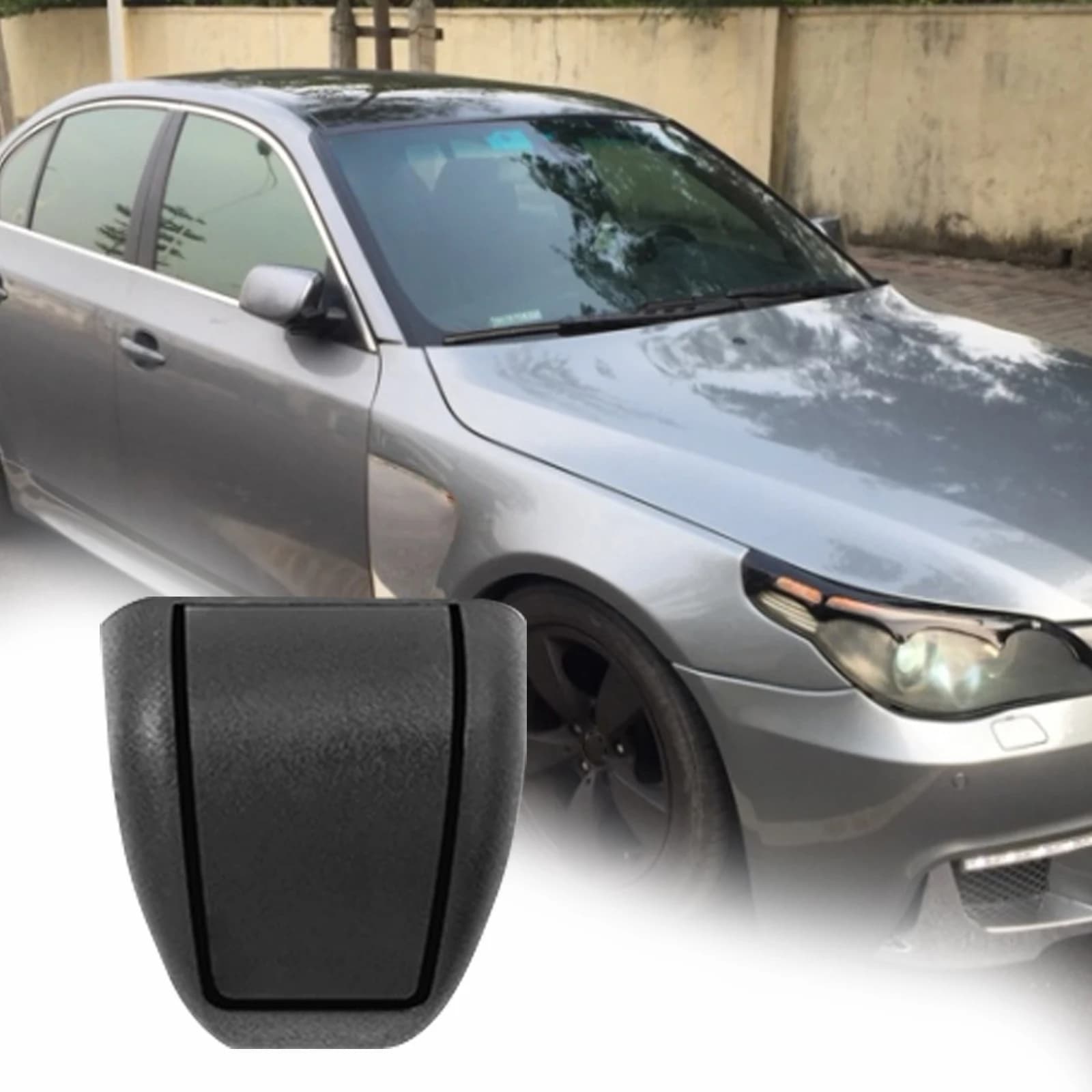 Parti di riparazione del gancio per tende per porte posteriori interne Installazione semplice Accessori interni per BMW E61 2004-2010 E60 2002-2010