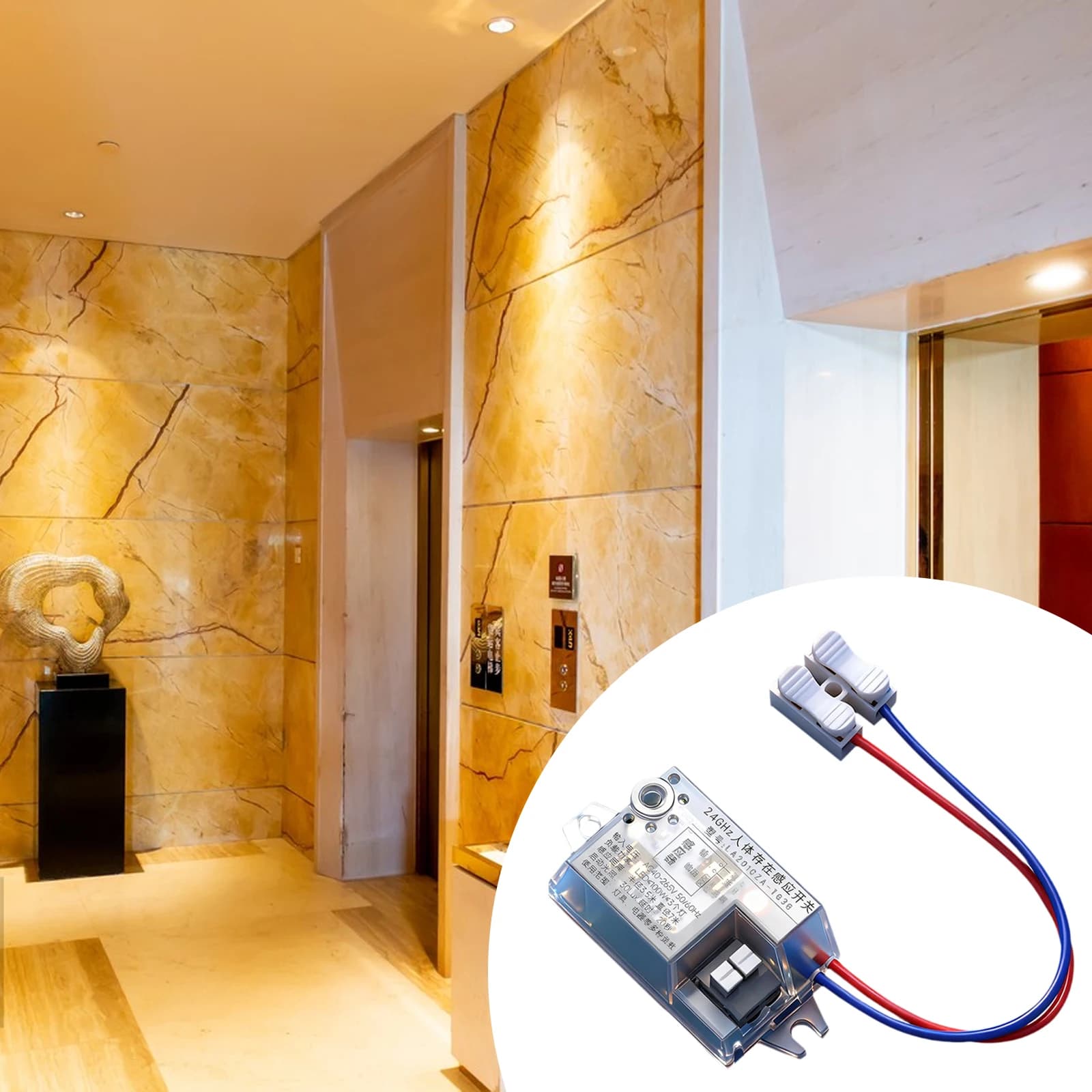 Wireless Terminal Smart Motion Sensor Switch Human Presence Detection Motion Sensor Switc Long-Range Radar Body Induction Switch