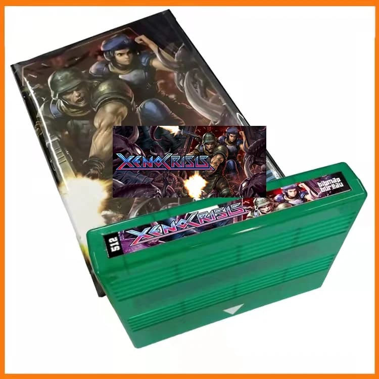 Cartuccia di gioco Xeno Crisis MVS Scheda di gioco XenoCrisis NEOGEO per macchina da gioco arcade con scheda madre MVS originale