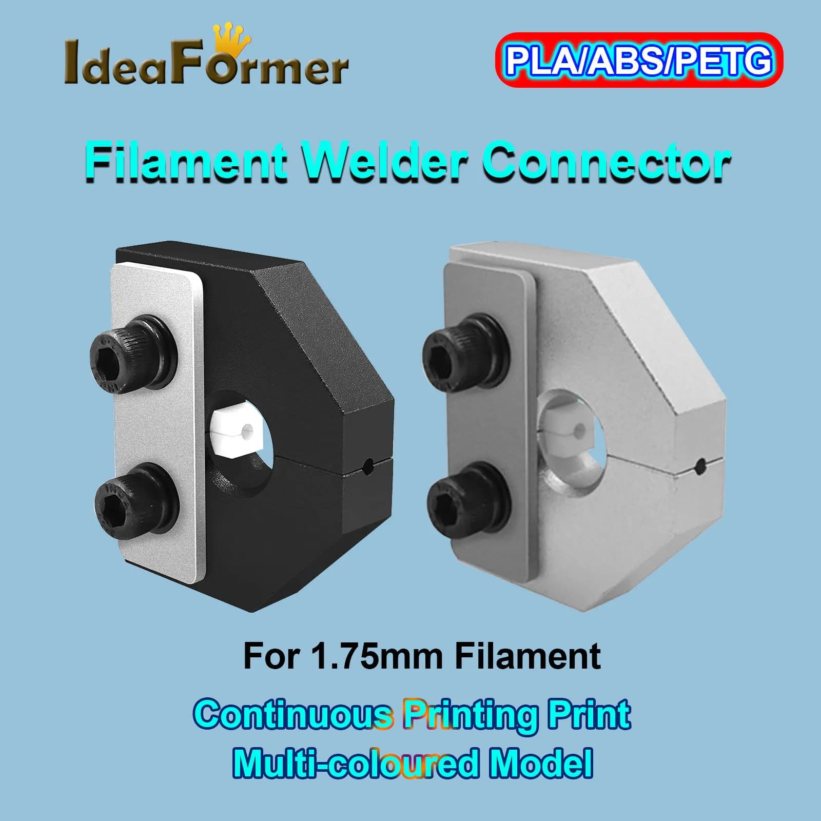 3D Printer Accessories 1.75mm Filament Welder Connector Tool for 3D Printing Material