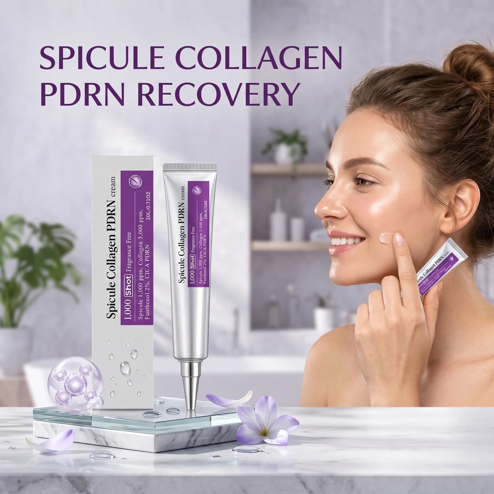 Collagen Moisturizing Facial Cream Deep Hydration Fade Fine Lines Lifting Anti Aging Enhance Skin Elasticity Non Greasy Daily Care