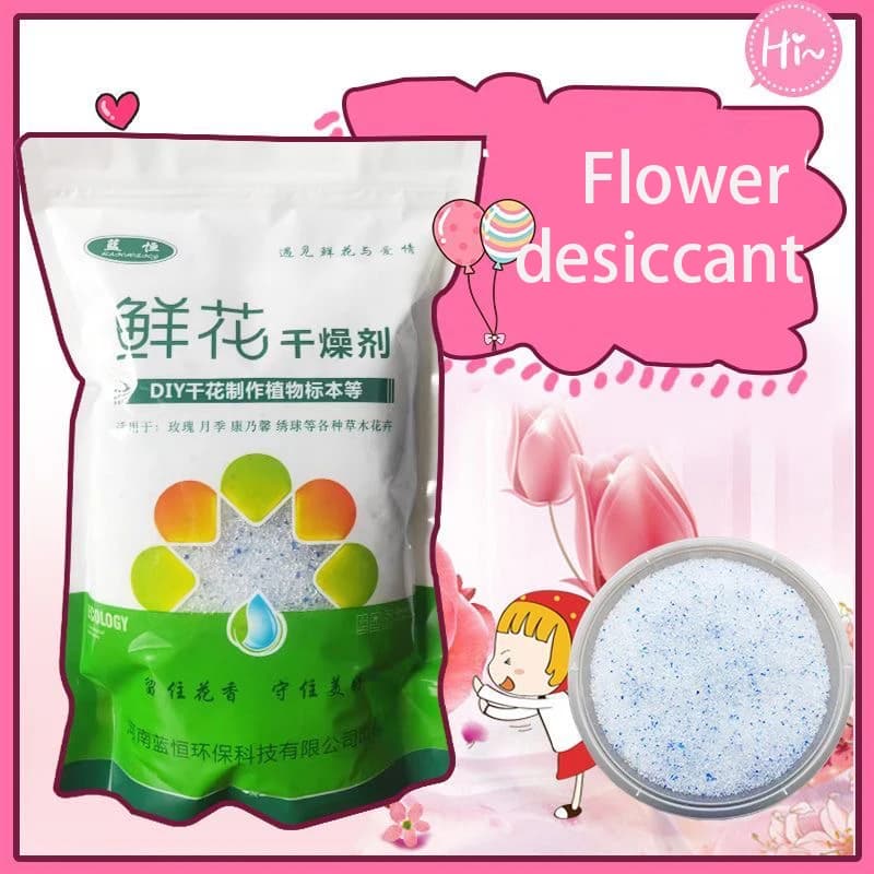 500g Erbario Assorbitori di Umidità Riutilizzabili Gel di Silice Sabbia Essiccante Riutilizzo Misura Fiore Essiccazione Forniture Artigianali Fai da Te Per La Casa